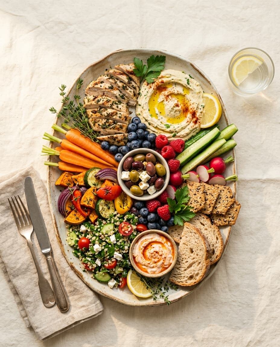 PLATTEROBE fresh meal platter — wholesome everyday food